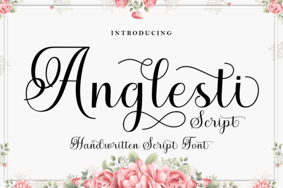 Anglesti Script: A Dazzling Font for Modern Creativity