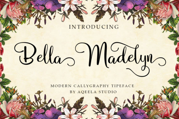 Bella Madelyn Script: Elegant Typography for Creative Projects