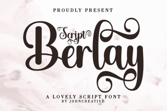 Berlay Script: A Handwritten Font for Modern Creativity