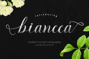 Biancca Script: A Modern Calligraphy Typeface for Diverse Design Needs