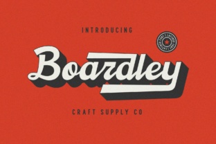 Boardley Script: A Bold, Modern Script Font for Creative Projects