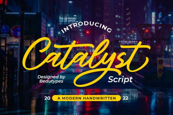 Catalyst Script: A Versatile Handwritten Font for Creative Projects