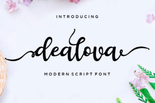 Dealova Script: A Versatile Choice for Vintage-Inspired Design