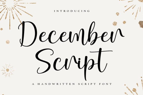 December Script: A Delicate Font for Personalized Designs