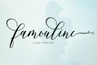 Famouline Script: A Timeless Typographic Harmony for Modern Design