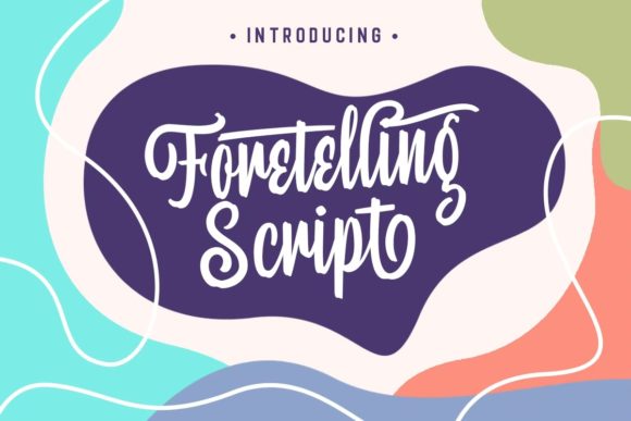 Foretelling Script: A Handwritten Font for Designers and Creators