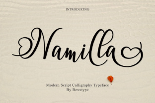 Namilla Script Duo: A Modern Calligraphy Font for Creative and Professional Projects