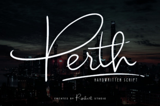 Perth Script: The Versatile Handwritten Signature Font for Modern Design