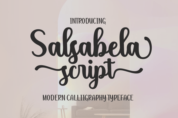 Salsabela Script: A Luxurious Touch for Your Design Projects