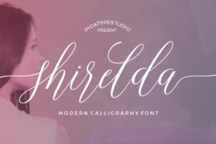 Shirelda Script: A Modern Calligraphy Font with Elegance and Flexibility