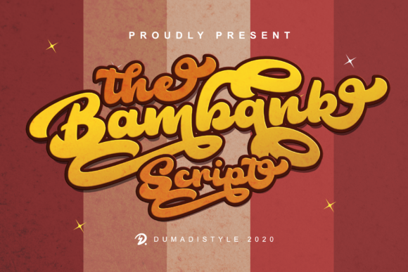 The Bambank Script: A Stylish Handwritten Font for Designers