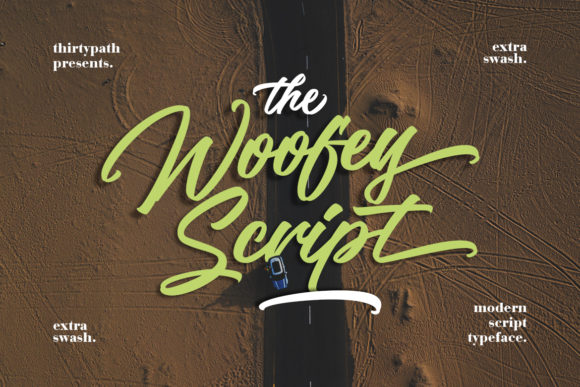 The Woofey Script: A Touch of Elegance in Handwriting